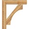 Ekena Millwork Westlake Block Rough Sawn Bracket, Western Red Cedar, 6"W x 36"D x 42"H BKT06X36X42WTL05RWR - alternate 2